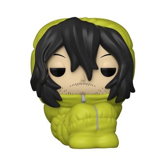 Figurine Funko Pop Animation MHA Sleeping Bag Aizawa Avant-première Fnac