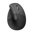 Souris ergonomique verticale sans fil Bluetooth Logitech Lift Gris graphite