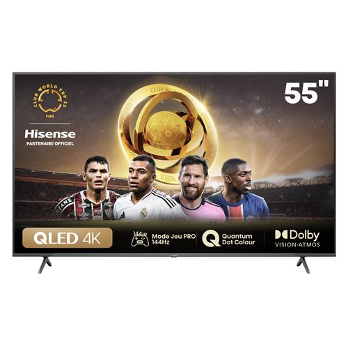 TV QLED Hisense 55E7NQ Pro 139 cm 4K UHD 2024 TV QLED Hisense 55E7NQ Pro 139 cm 4K UHD 2024