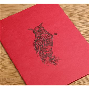 Flying Spirit Red Carnet Rouge 21x16cm 50F