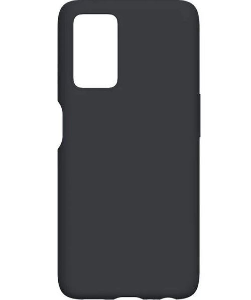 Coque Silicone pour Oppo A76/A96 Noir