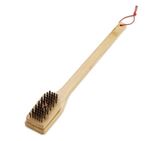 Accessoire barbecue et plancha Weber Brosse de nettoyage poignée bambou 46 cm