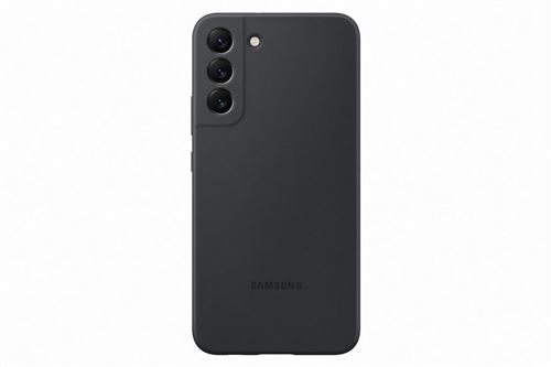 Coque en silicone pour Samsung Galaxy S22+ Noir