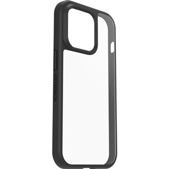 OtterBox coque antichoc REACT iPhone 14 Pro - transparente/ contours noirs