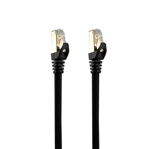 Accsup Pro Noir Ethernet Rj45 Catégorie 8 1 M - Image 2