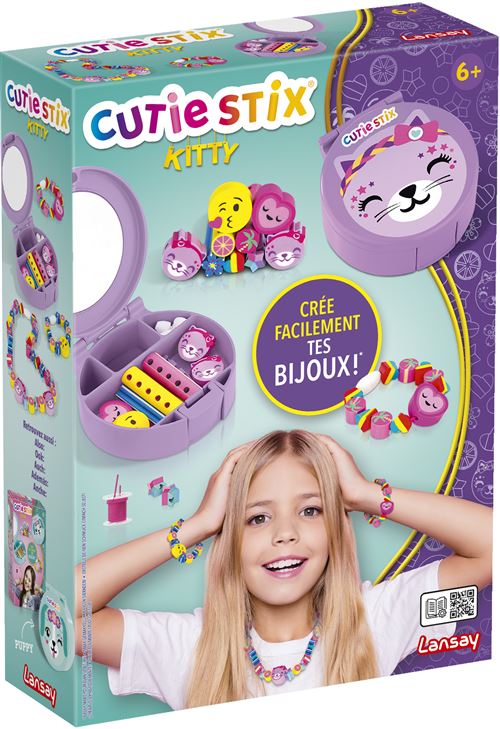 Création perle et bijou Lansay Cutie stix écrin créatif