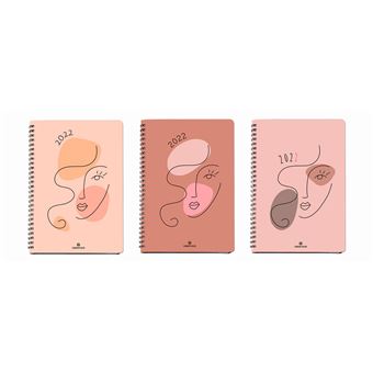 Agenda Semainier Oberthur Divine 2022 Format 25 Modèle aléatoire