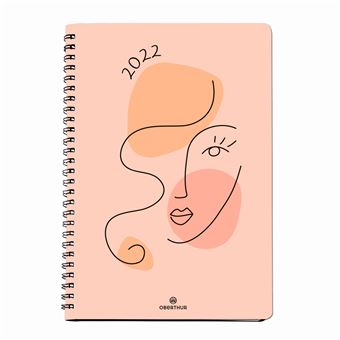 Agenda Semainier Oberthur Divine 2022 Format 25 Modèle aléatoire