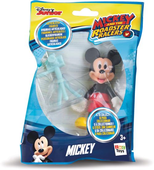 Mickey et ses amis - Figurine PVC M+B Maia Borges 1983 - Mickey à Noël