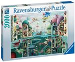 Puzzle 2000 pièces Ravensburger Si les poissons pouvaient marcher Demelsa Haughton