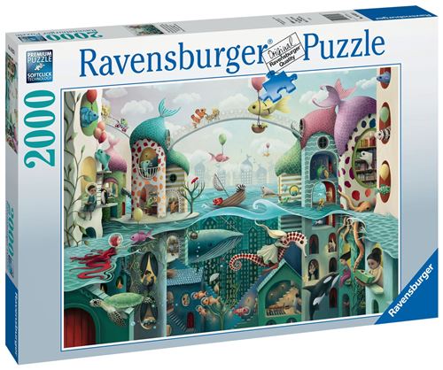 Puzzle 2000 Pièces Ravensburger Si Les Poissons Pouvaient Marcher Demelsa Haughton