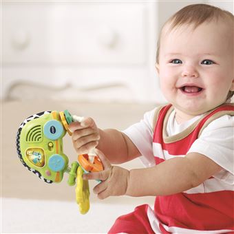 Mon Hochet Sensoriel Vtech Baby Clés Magiques Bioplastique