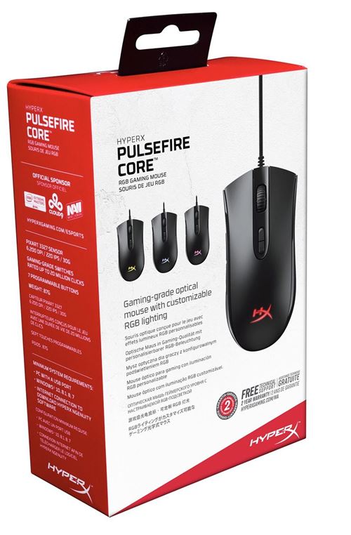 HyperX Pulsefire Raid - Souris PC - Garantie 3 ans LDLC
