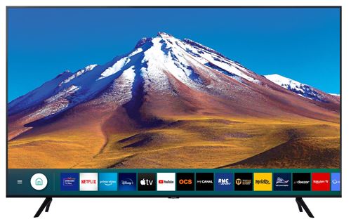 TV Samsung 75TU7025 75 4K Crystal UHD Smart TV Noir