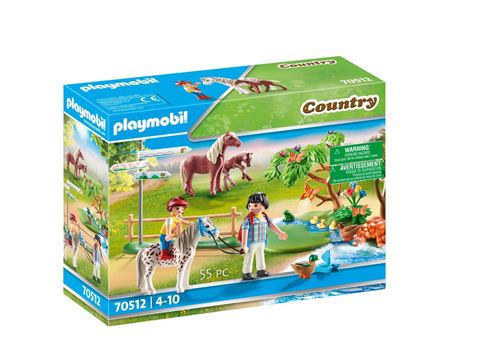 Playmobil Country 70512 Balade En Poney D'Aventure