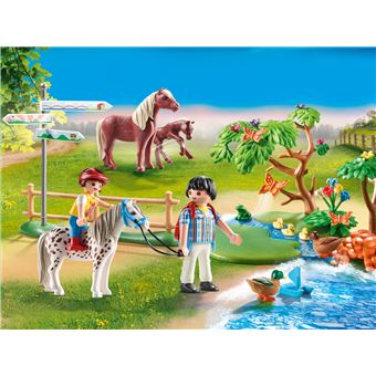 Playmobil Country 70512 Balade en poney d'aventure