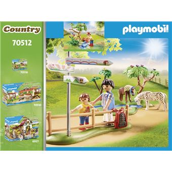Playmobil Country 70512 Balade en poney d'aventure