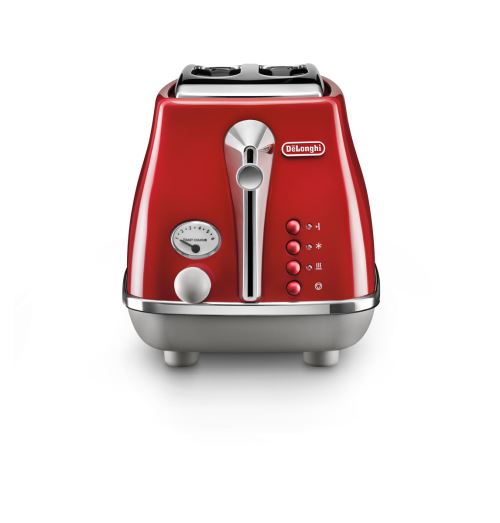 Grille-Pain Delonghi Icona Capitals Ctoc2103.R 900 W Rouge