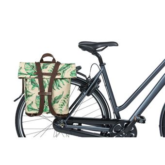 Sac à dos vélo Basil Ever Green 14 à 19 L Beige