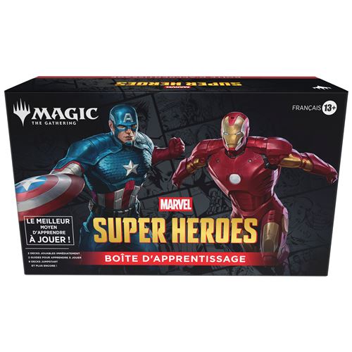 Magic Multicolore Cartes À Collectionner The Gathering Boîte D'apprentissage Marvel Super Heroes