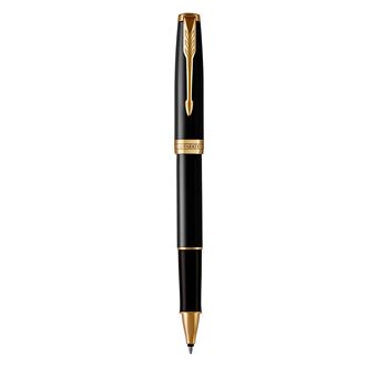 Stylo roller Parker Sonnet pointe fine Noir
