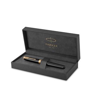 Stylo roller Parker Sonnet pointe fine Noir