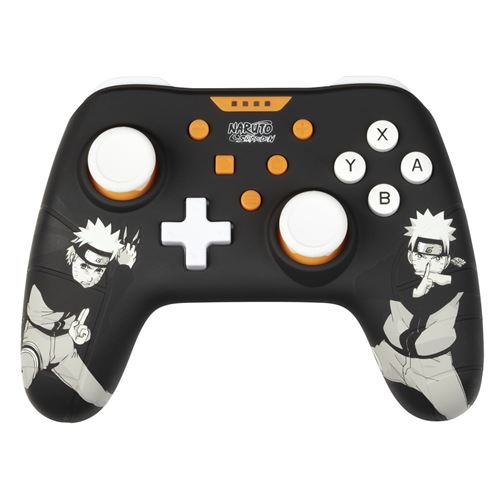 Manette Gaming filaire pour Nintendo Switch Naruto Noir