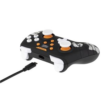 Manette Gaming filaire pour Nintendo Switch Konix Naruto Noir