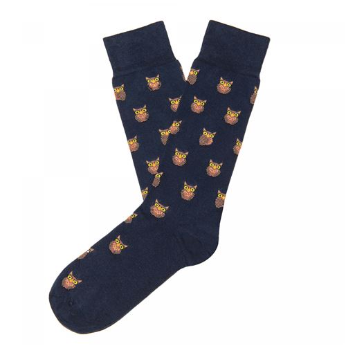 Chaussettes Jimmy Lion Owls Taille M Bleu foncé