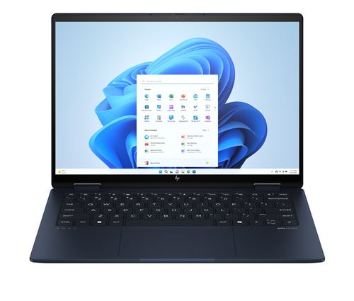 PC 2 en 1 HP Envy x360 Laptop 14-fc0001nf 14 Ecran tactile Intel® Core™ Ultra 5 16 Go RAM 512 Go SSD Bleu atmosphérique