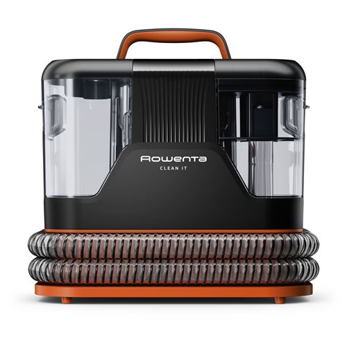 Aspirateur laveur Rowenta Shampouineuse textile Clean It IN5011F0 Noir Orange État correct - Rowenta reconditionné disponible sur Fnac