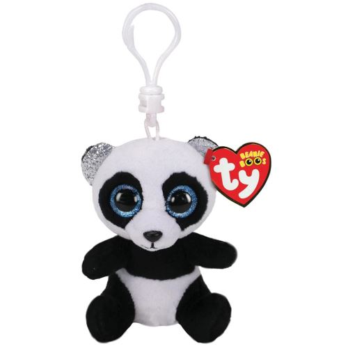 Ty Porte-Clés En Peluche Beanie Boo's Clip Le Panda 7 Cm