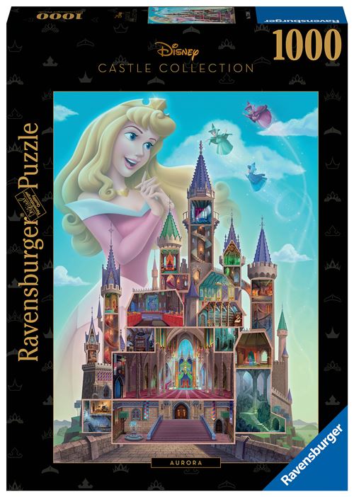 Puzzle Ravensburger Aurore Collection Château Disney 1000 Pièces