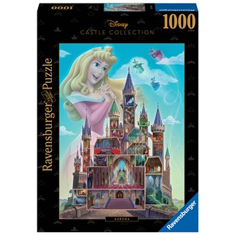 Ravensburger - Puzzle 1000 pieces - Puzzle Adulte - Des 12 ans - Aurore - Collection Chateau des Disney Princesses - Puzzle de qualite premium fabrique en Europe - 17338 - 1