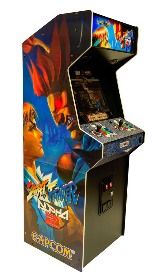 Borne d'arcade Just For Games Iconic Arcade XT Capcom Alpha 2