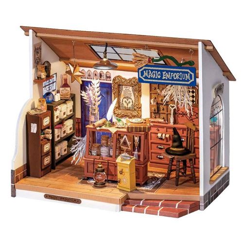Maquette Rolife Serre-Livres Book Nook Emporium Magique De Kiki
