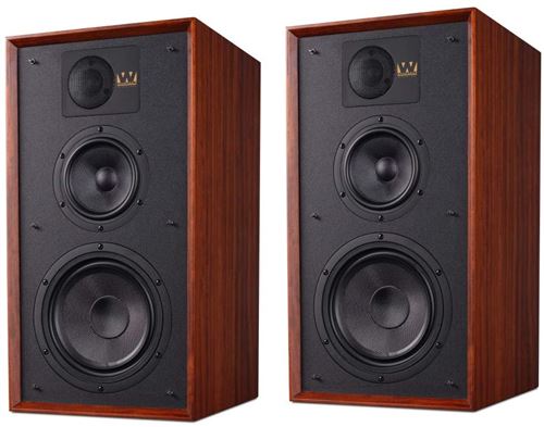 Enceinte colonne Wharfedale Linton acajou Vendue par paire