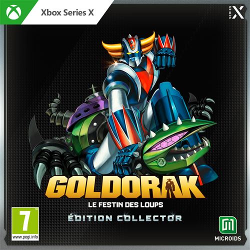 Pochette avant du jeu Goldorak Le Festin des Loups Edition Collector Xbox Séries X