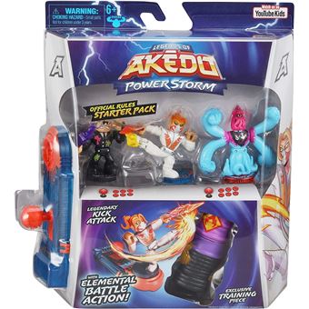 Petite Figurine Akedo Pack Starter Powerstorm Kick Attack - Jeu de  stratégie - Achat & prix