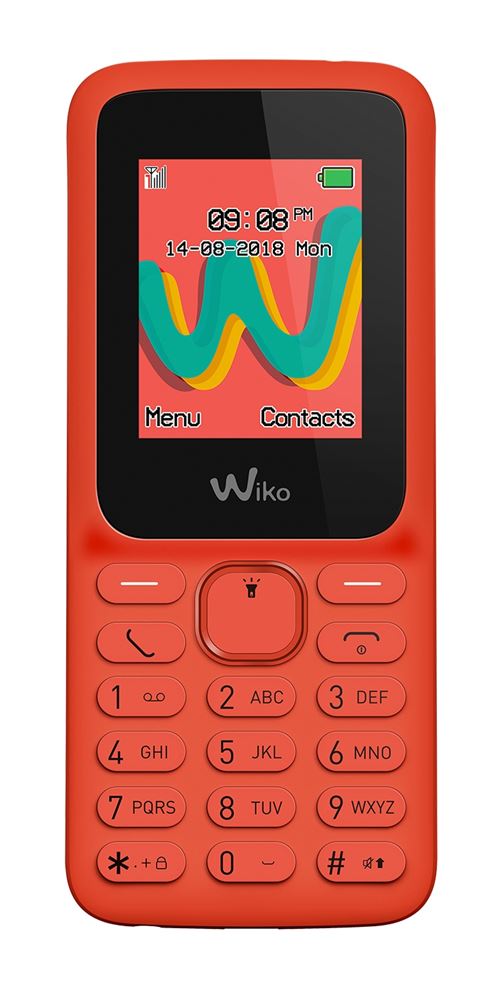 Téléphone mobile Wiko Lubi5 Plus LS Rouge