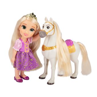 Poupée Disney Princess Coffret Raiponce et Maximus 15 cm