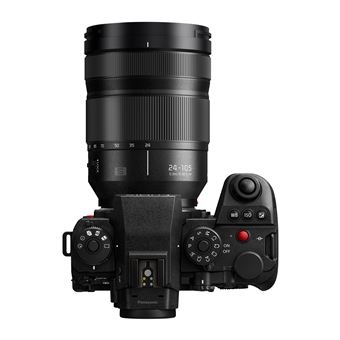 Appareil photo hybride Full Frame Lumix S1M2ESE Noir + Optique 24-105mm