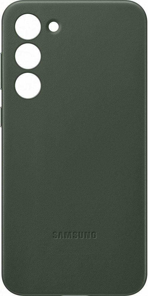 Samsung Vert Coque En Cuir S23+ - Image 3