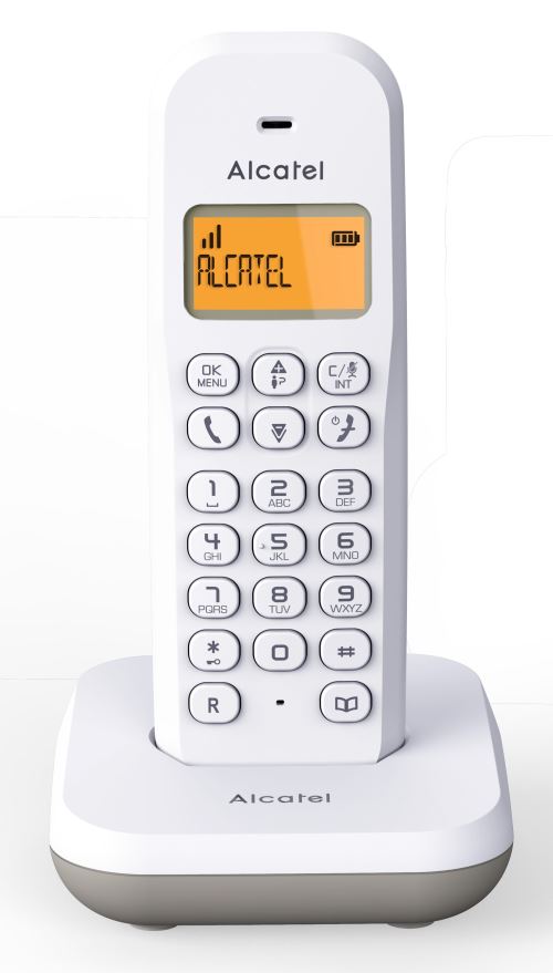 Téléphone fixe Alcatel E195 Blanc