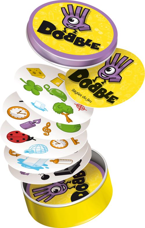 Asmodee - Dobble : Koh-lanta - Jeux de société - Jeux de Cartes - Jeu d' observation et de rapidité