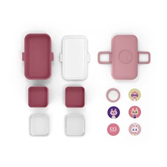 Bento des enfants Monbento Trésor Rose Blush