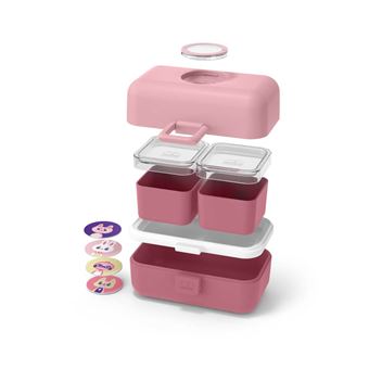 Bento des enfants Monbento Trésor Rose Blush