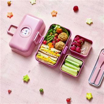 Bento des enfants Monbento Trésor Rose Blush