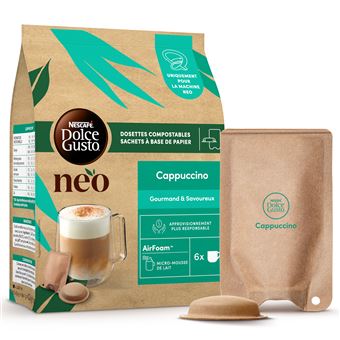 Pack 6 Capsules cappuccino Neo par Dolce Gusto Nescafé