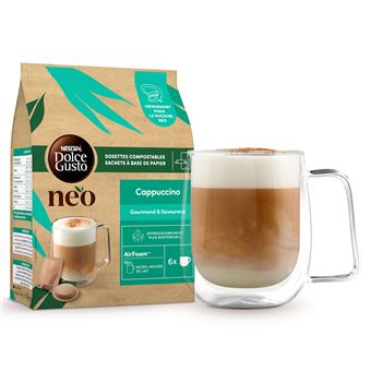 Pack 6 Capsules cappuccino Neo par Dolce Gusto Nescafé